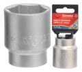 Soquete Sextavado Com Encaixe De 3/4 Cr-v 36 Mm Saga Corneta Cor Cromo