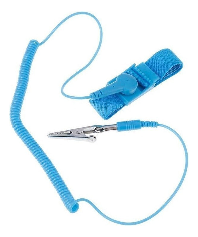 Pulseira Anti Estática Proteção Descarga Eletroestática Esd