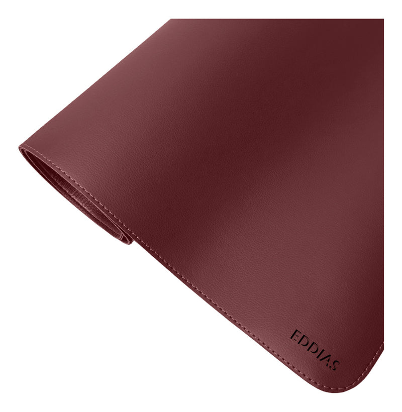 Mousepad Grande Preto 90x40 Deskpad Couro Antiderrapante Mesa Computador Notebook Eddias