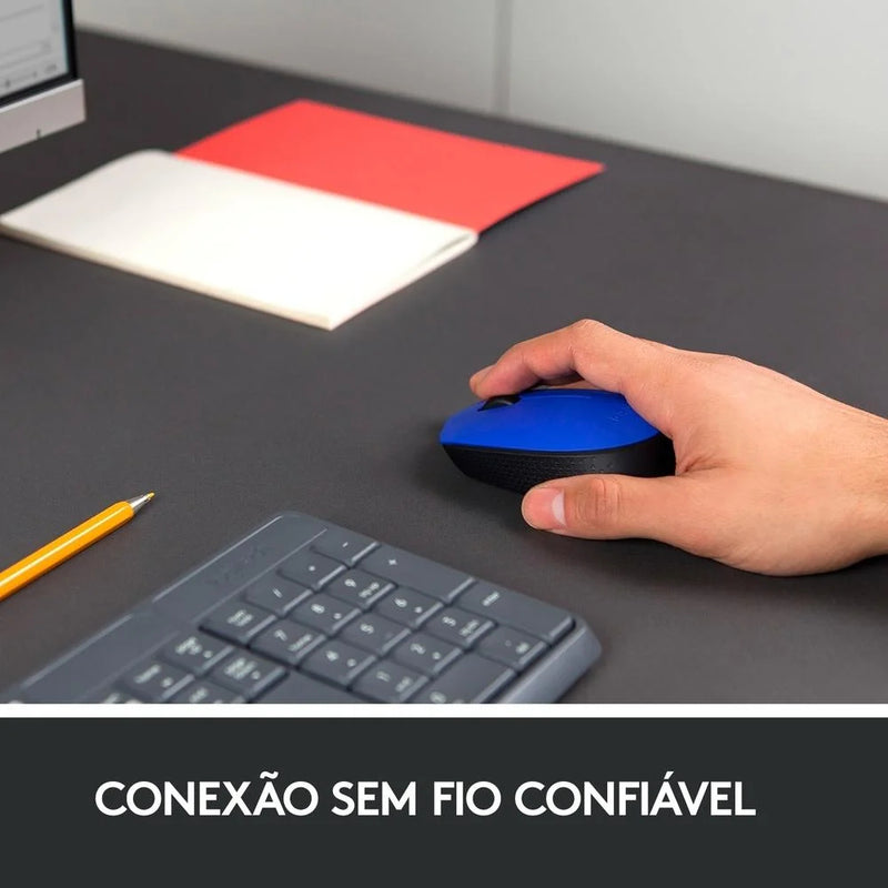Mouse sem fio M170 Preto Logitech