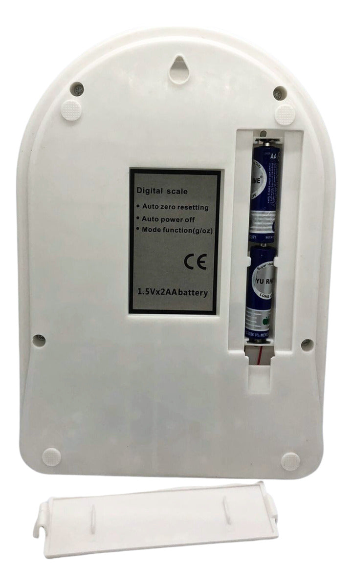 Balança Digital De Cozinha Electronic Sf-400 Pesa Até 10kg Capacidade máxima 10 g Cor Branco