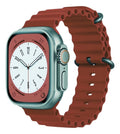 Pulseira Oceano Para Apple Watch Ultra 49mm Cor Lilás