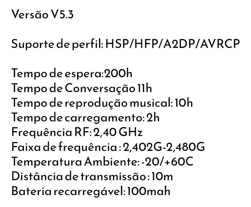 Fone Esportivo Estério Sem Fio Kd-903