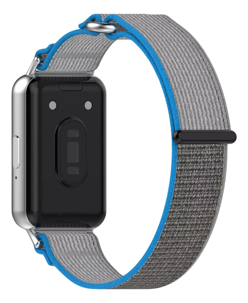 Pulseira Fecho Silicone Para Samsung Galaxy Fit 3 Sm-r390 Cor Nude Largura Da Pulseira 20 Mm