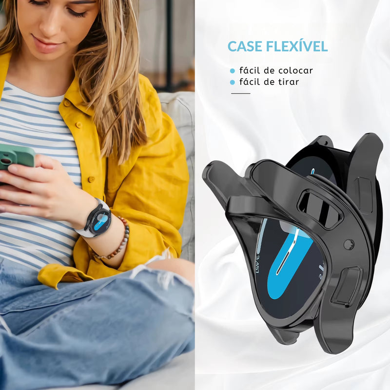 Capa Case Ultrafino Para Samsung Galaxy Watch 7 44mm E 40mm