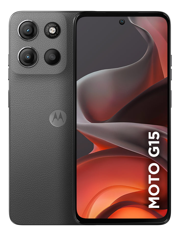 Smartphone Motorola Moto G15 - 128gb 12gb (4gb Ram+8gb Ram Boost) E Camera 50mp Com Ai E Night Vision Bateria De 5200 Mah Tela Fhd+ 6.7 Com Superbrilho Nfc Azul Claro