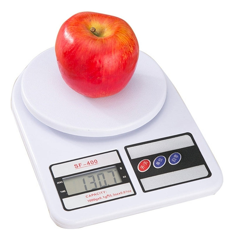 Balança Cozinha Digital Precisão Sf-400 Até 10kg Branco Top Capacidade máxima 10 kg