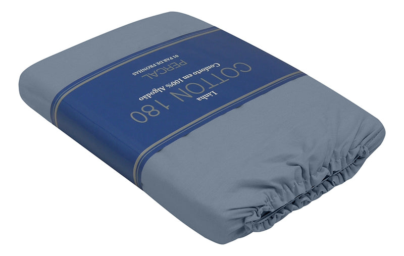 Par De Fronhas 0.50x0.70m Zelo Cotton 180 Índigo Liso