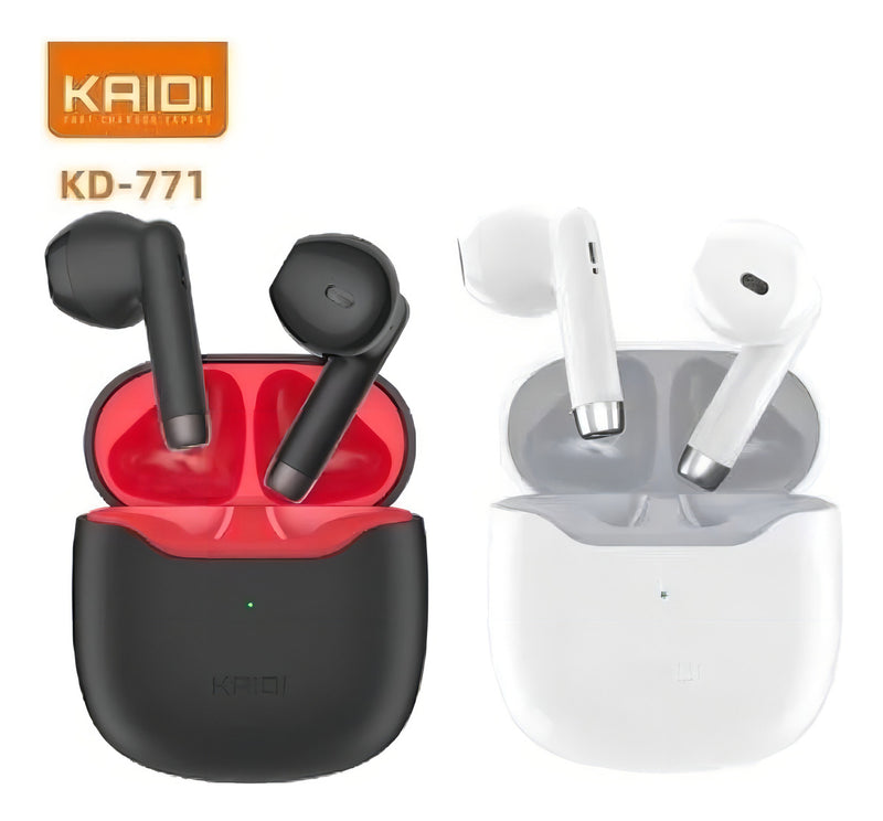 Fone De Ouvido Sem Fio Kaidi Tws Bluetooth 5.0 Touch Kd-771
