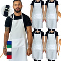Kit 5 Avental Cozinha Garçom Oxford Restaurante Lachonete