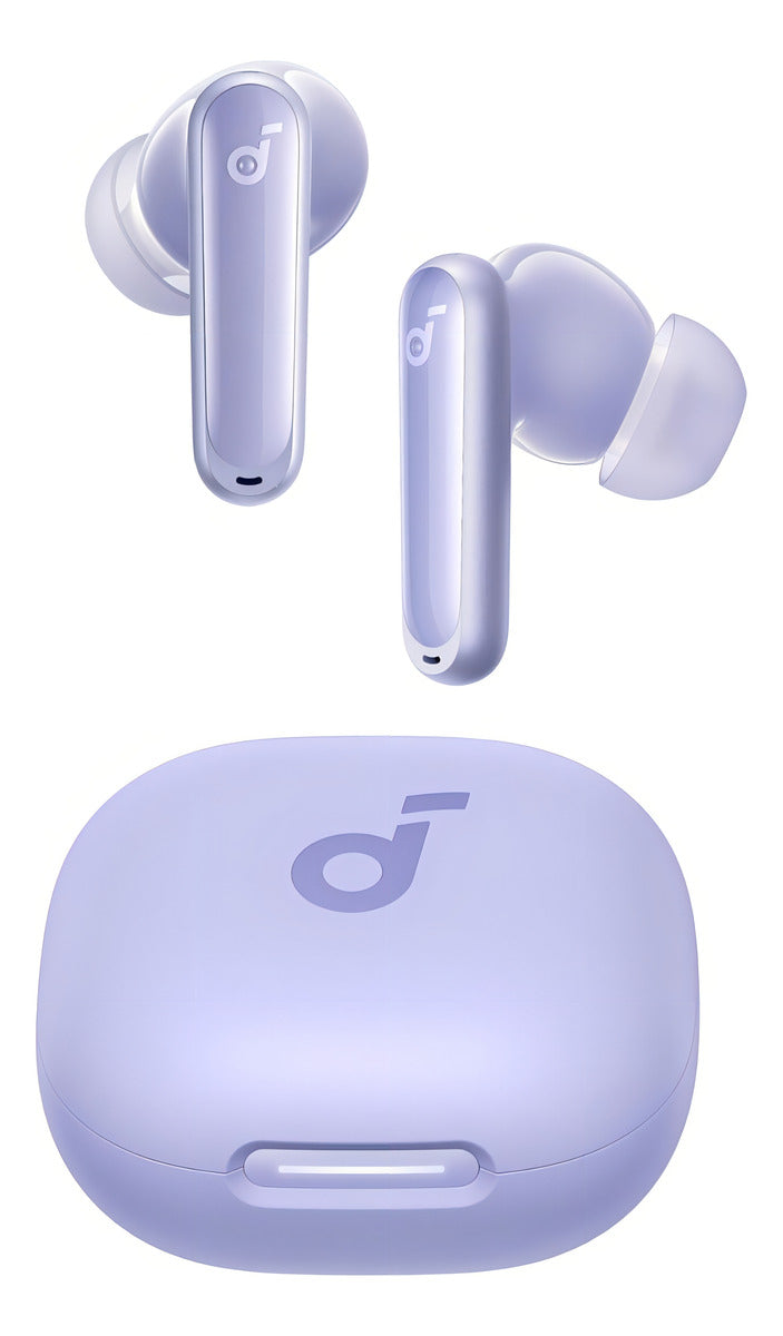 Fone De Ouvido In ear Soundcore by Anker P40i com Cancelamento Ativo de Ruído Automático Graves Poderosos 60H de Reprodução Estojo 2 em 1 Suporte IPX5 Carregamento Sem Fio Bluetooth 5.3 Cor Preto