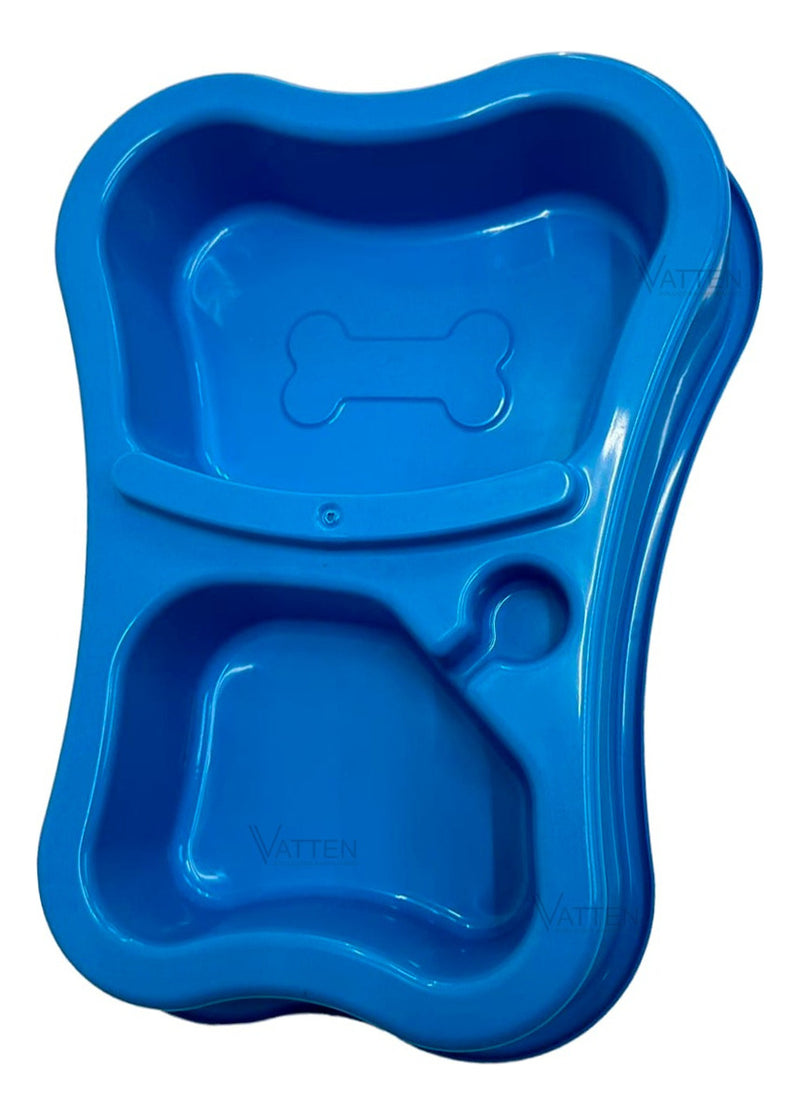 Bebedouro Comedouro Pet Comedor Duplo Ajustavel Água Cor Preto Não Se Aplica