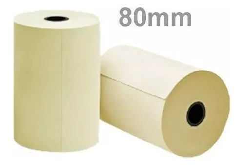 Bobina Térmica 80x30m Pdv - Cx C/ 30 Rolos - Amarela