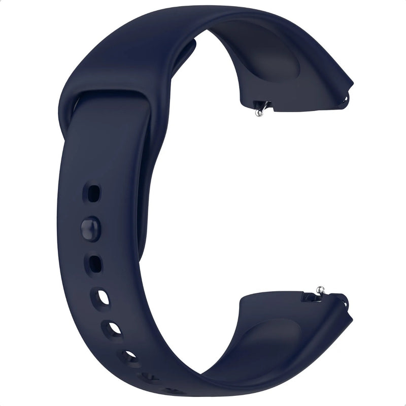 Pulseira De Silicone Sport Para Xiaomi Redmi Watch 3 Active Cor Bege Largura Da Pulseira 20 Mm