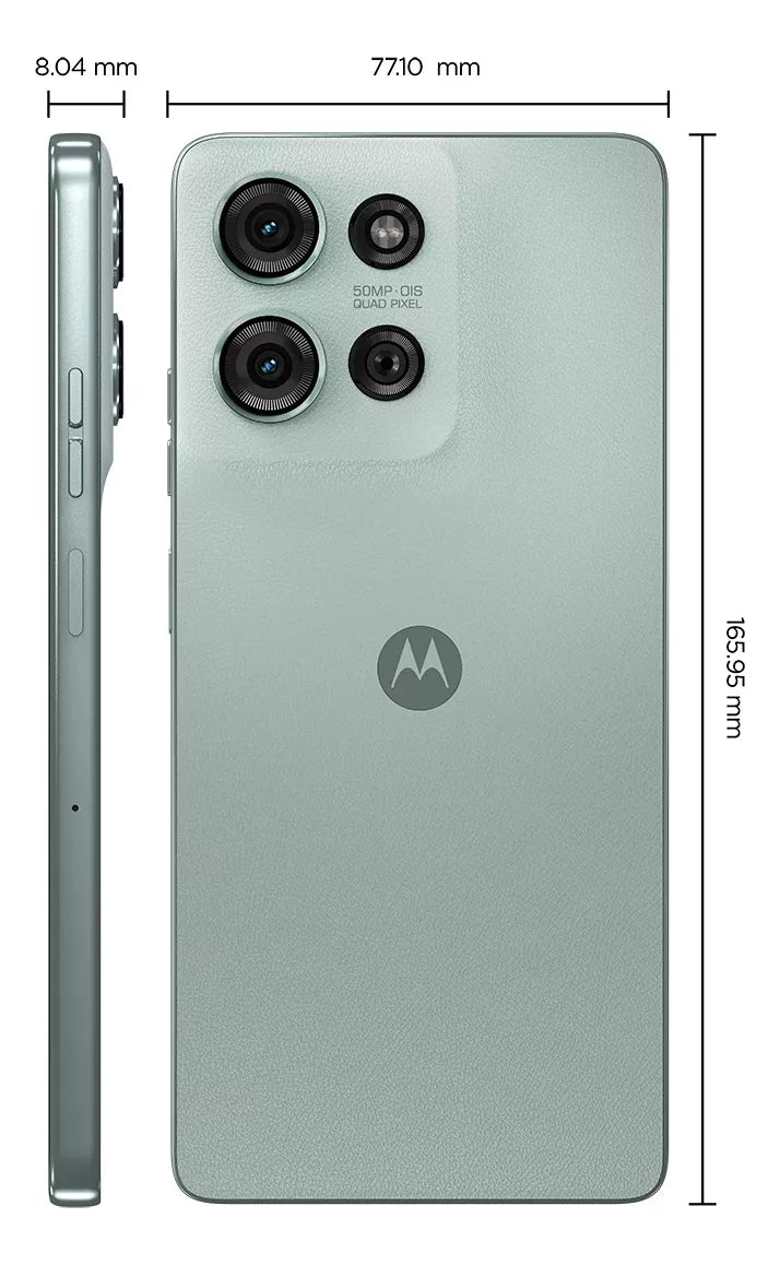 Smartphone Motorola Moto g75 5G - 256GB 16GB (8GB RAM+8GB Ram Boost) e 50MP Sony Lytia 600 Camera Moto AI Ultrarresistencia militar - Preto
