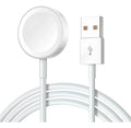 Carregador Compatível Com Apple Watch 2 3 4 5 6 7 8 Se... Cor Branco Usb