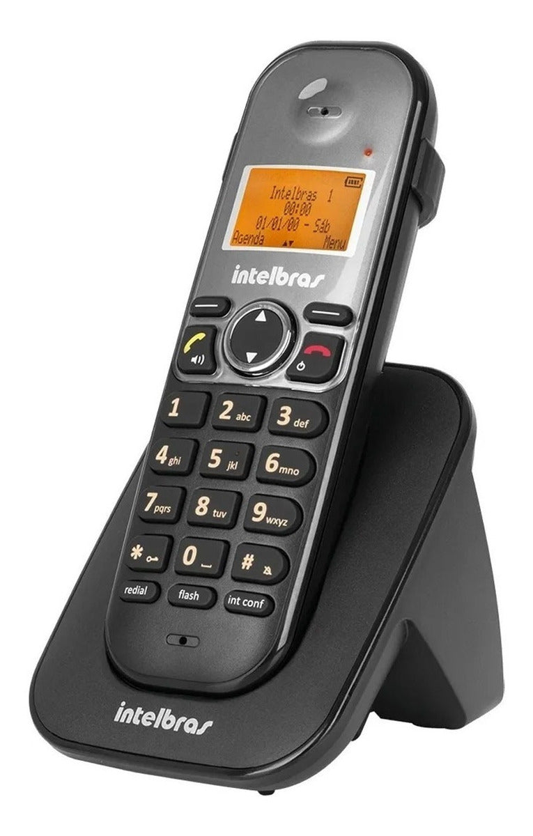 Telefone Ts 5120 Sem Fio Intelbras Preto
