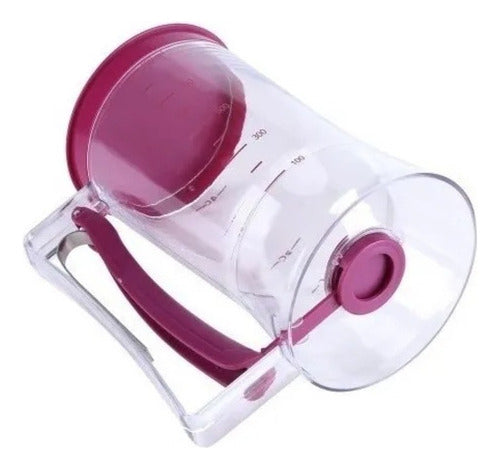 Dosador De Massa Para Cupcake E Bolo Confeiteiro De Plástico Cor Transparente