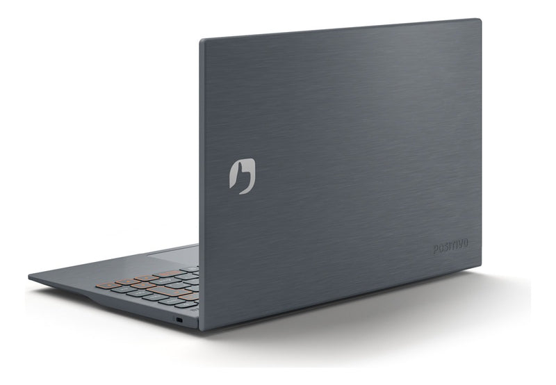Notebook Positivo Vision C14 Lumina BAR Celeron 4GB 128GB eMMC Tela 14 Polegadas HD Antirreflexo Windows 11 Tecla Link Cinza