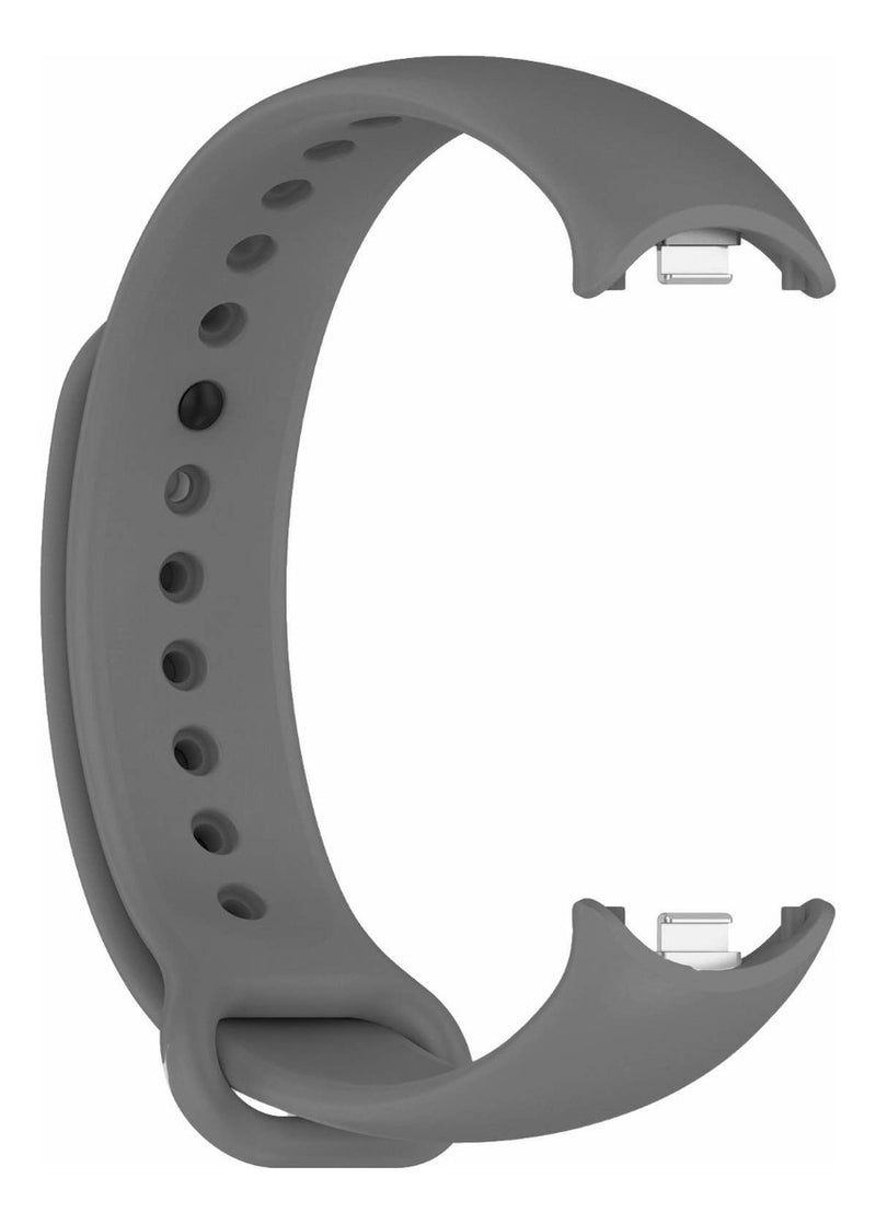 Pulseira Silicone Trava Metal Sport Compatível C/ Mi Band 8 Cor Vermelho