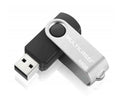 Pendrive Twist preto 64gb multilaser modelo PD590
