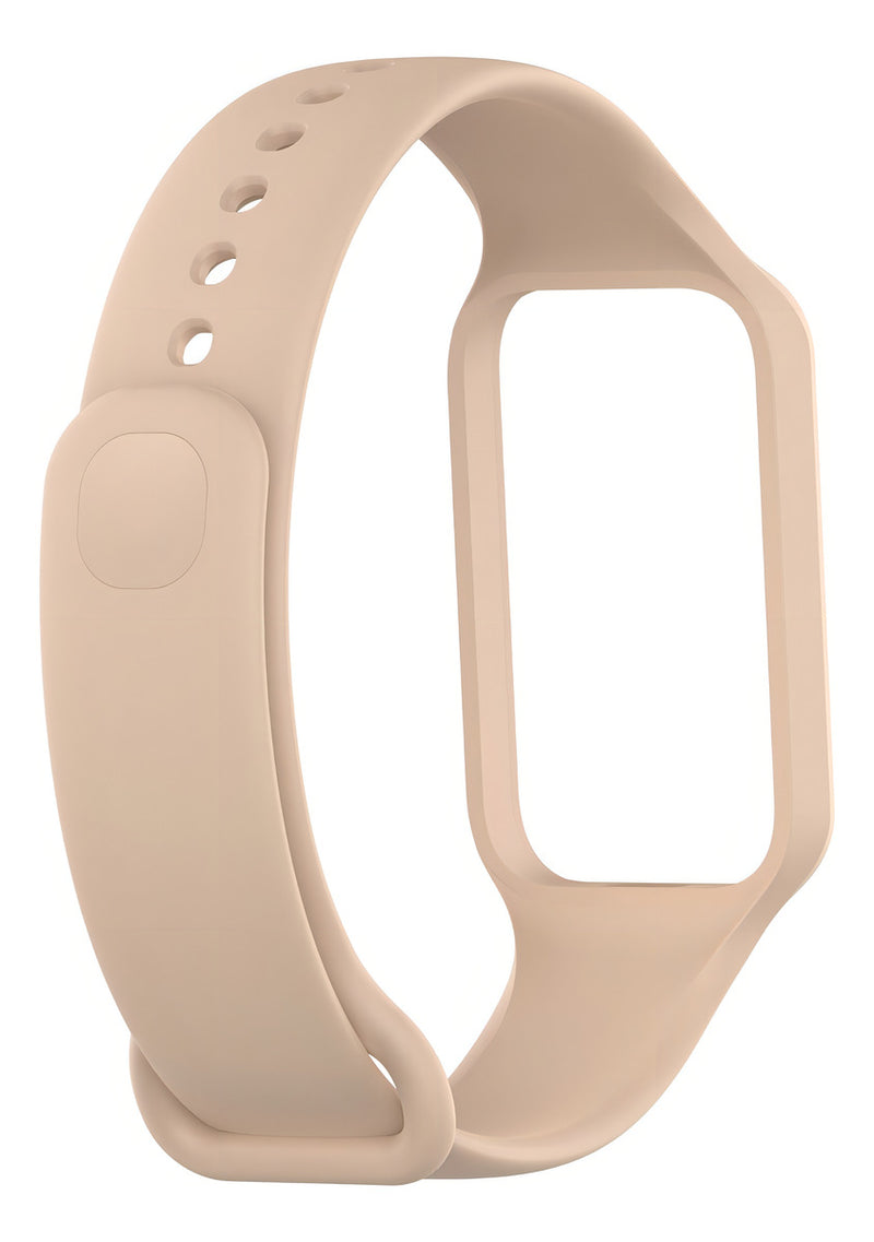 Pulseira De Silicone Colorida Para Xiaomi Mi Band 8 Active Cor Lilás