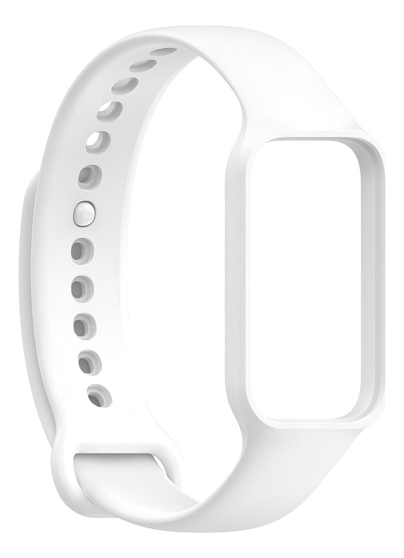 Pulseira De Silicone Colorida Para Xiaomi Mi Band 8 Active Cor Lilás