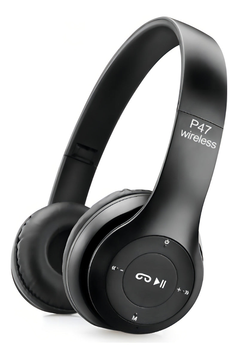 Fone De Ouvido Bluetooth Sem Fio Regulável Corrida Treino Academia Entrada P2 Mp3 Wireless Para Smartphone Pc Desktop