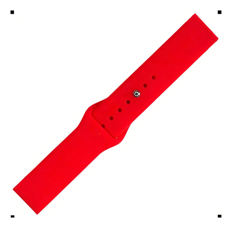 Pulseira Borracha 20mm Amazfit Gts 2 3 4 Mini Galaxy Active Cor Verde Largura 20 mm