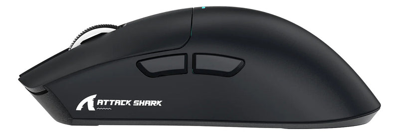 Mouse Gamer Attack Shark X11 Branco 22000 Dpi Usb Bluetooth Branco
