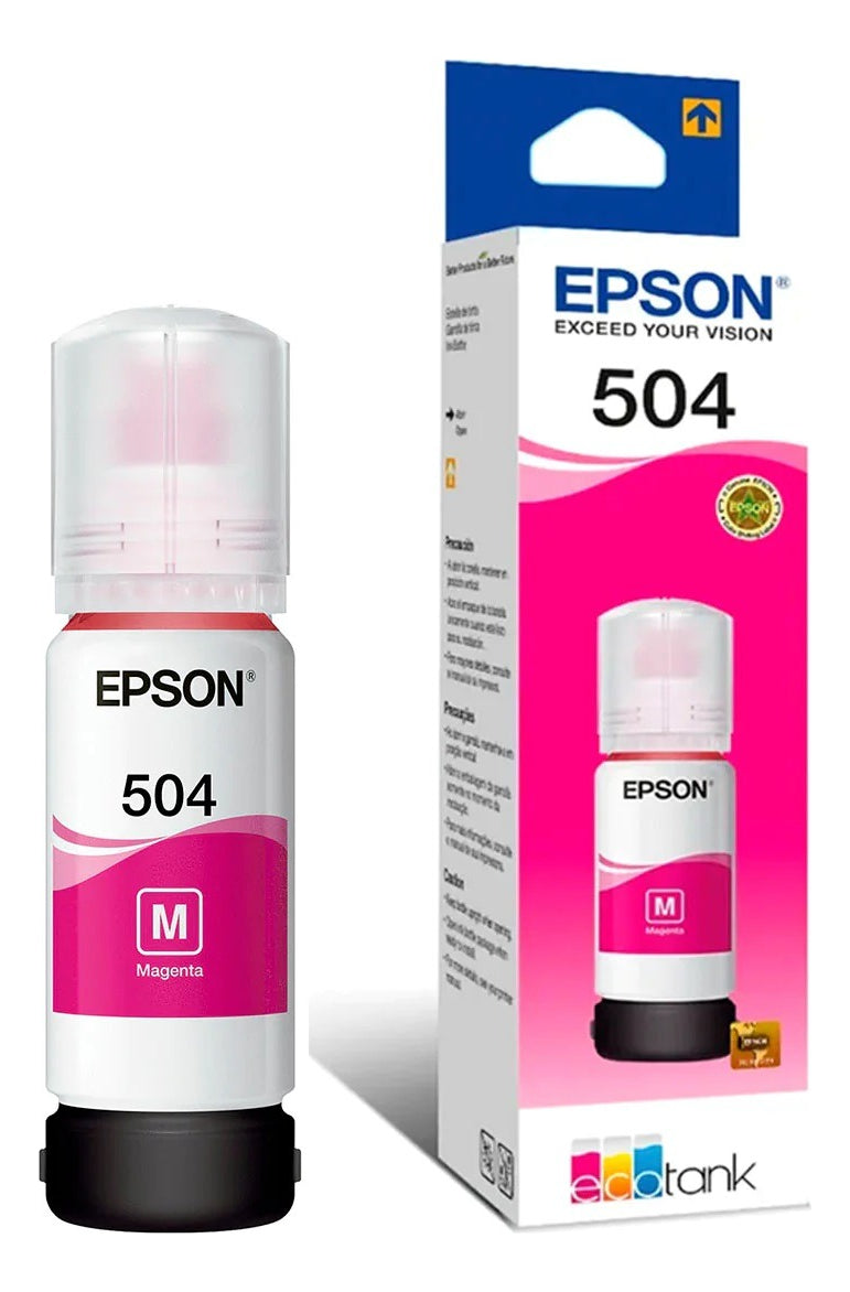 Tinta magenta Epson T504