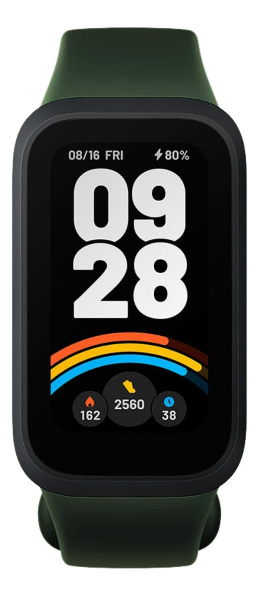 Pulseira 2em1 Protetora Para Xiaomi Smart Band 9 Active 1.47 Cor Rosa-claro