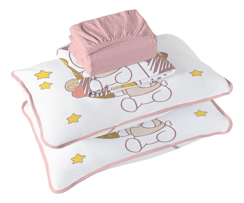 Jogo De Cama Malha Tecebem Premium King - Abel