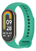 3x Pulseira Silicone Para Smartband Mi Band 9 Miband 9 Cor Preto/Preto/Preto Largura da pulseira 15 cm