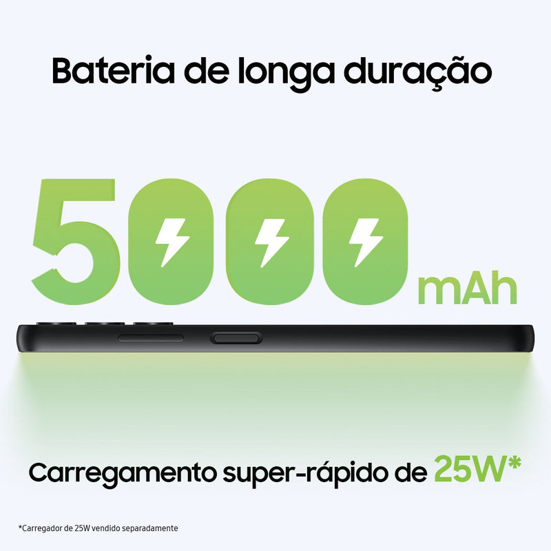 Samsung Galaxy A05s 128 GB Dual SIM Tela Infinita de 6,7'' Cor Violeta 6 GB RAM