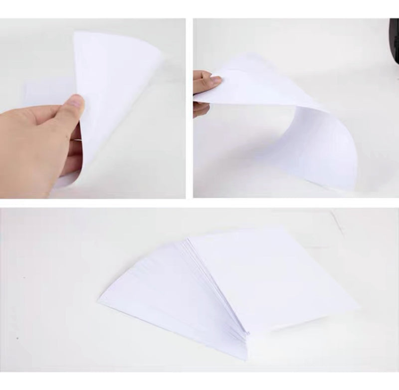 A4 Jojo Paper papel fotográfico fosco 230 g 100 folhas branco