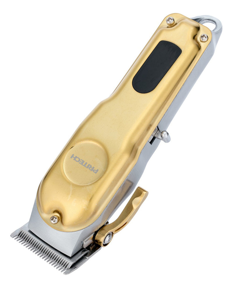 Máquina Barbear Cortar Cabelo Pritech Elétrica Sem Fio