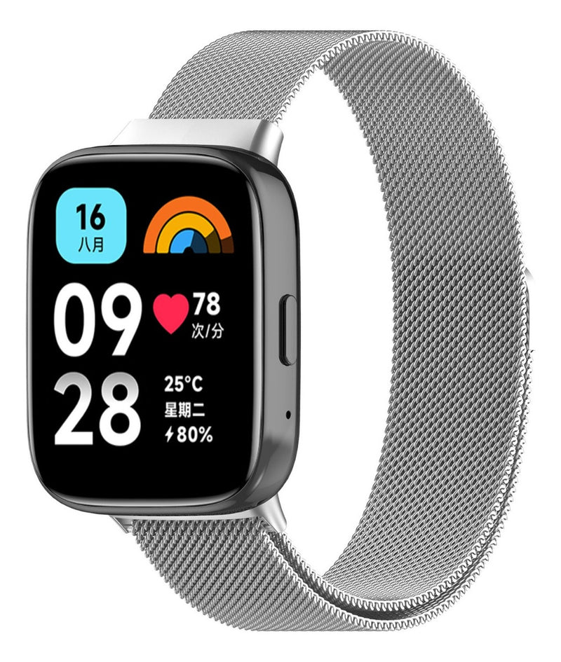Pulseira De Silicone Sport Para Xiaomi Redmi Watch 3 Active Cor Bege Largura Da Pulseira 20 Mm
