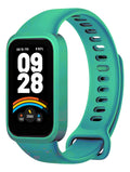 Pulseira 2em1 Protetora Para Xiaomi Smart Band 9 Active 1.47 Cor Rosa-claro