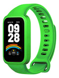 Pulseira 2em1 Protetora Para Xiaomi Smart Band 9 Active 1.47 Cor Rosa-claro