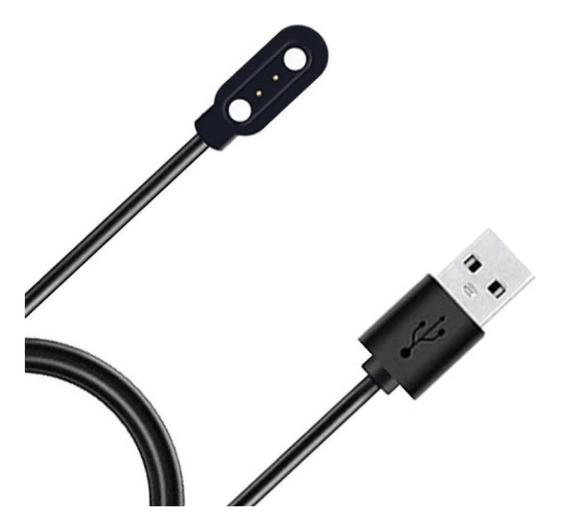 Cabo Carregador Usb Para Mibro Air Smartwatch Magnético Cor Preto