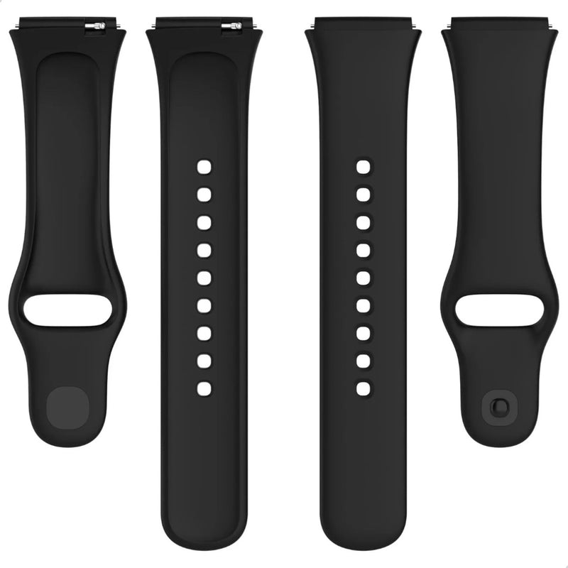 Pulseira De Silicone Sport Para Xiaomi Redmi Watch 3 Active Cor Bege Largura Da Pulseira 20 Mm