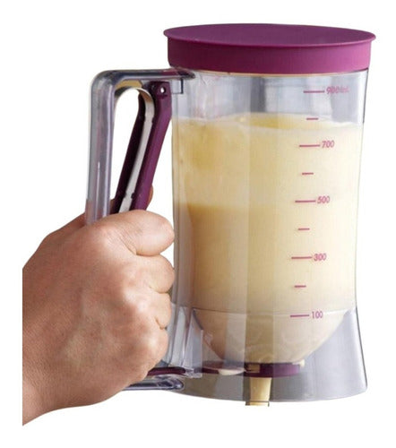 Dosador De Massa Para Cupcake E Bolo Confeiteiro De Plástico Cor Transparente