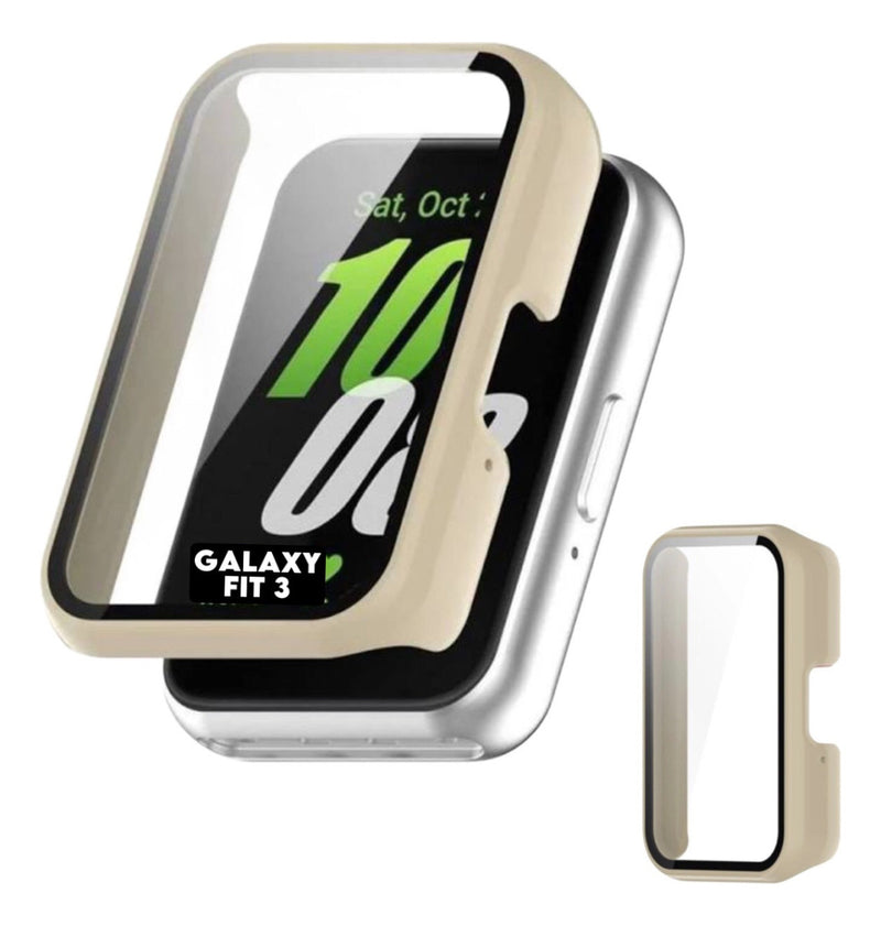 Case Película Compatível Com Samsung Galaxy Fit 3 Smartwatch