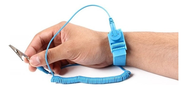 Pulseira Anti Estática Proteção Descarga Eletroestática Esd