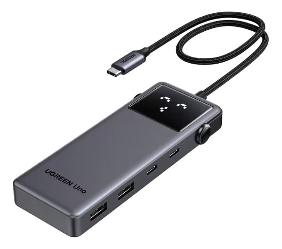 Hub Uno 6 Em 1 Ugreen 3x Tipo-c 2x Usb Hdmi 10gbps 4k@60hz