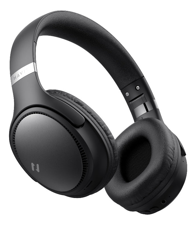 Headset Gamer Havit H630bt Bluetooth 5.3 On-ear 3d 55h Cor Azul