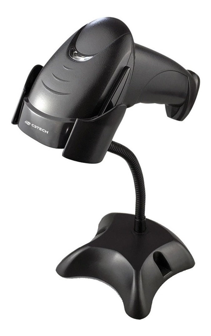 Leitor De Código De Barras Com Suporte C3tech Lb-50bk Usb