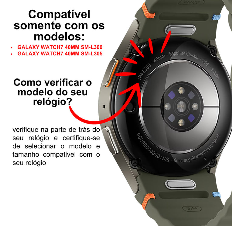 Capa Case Ultrafino Para Samsung Galaxy Watch 7 44mm E 40mm