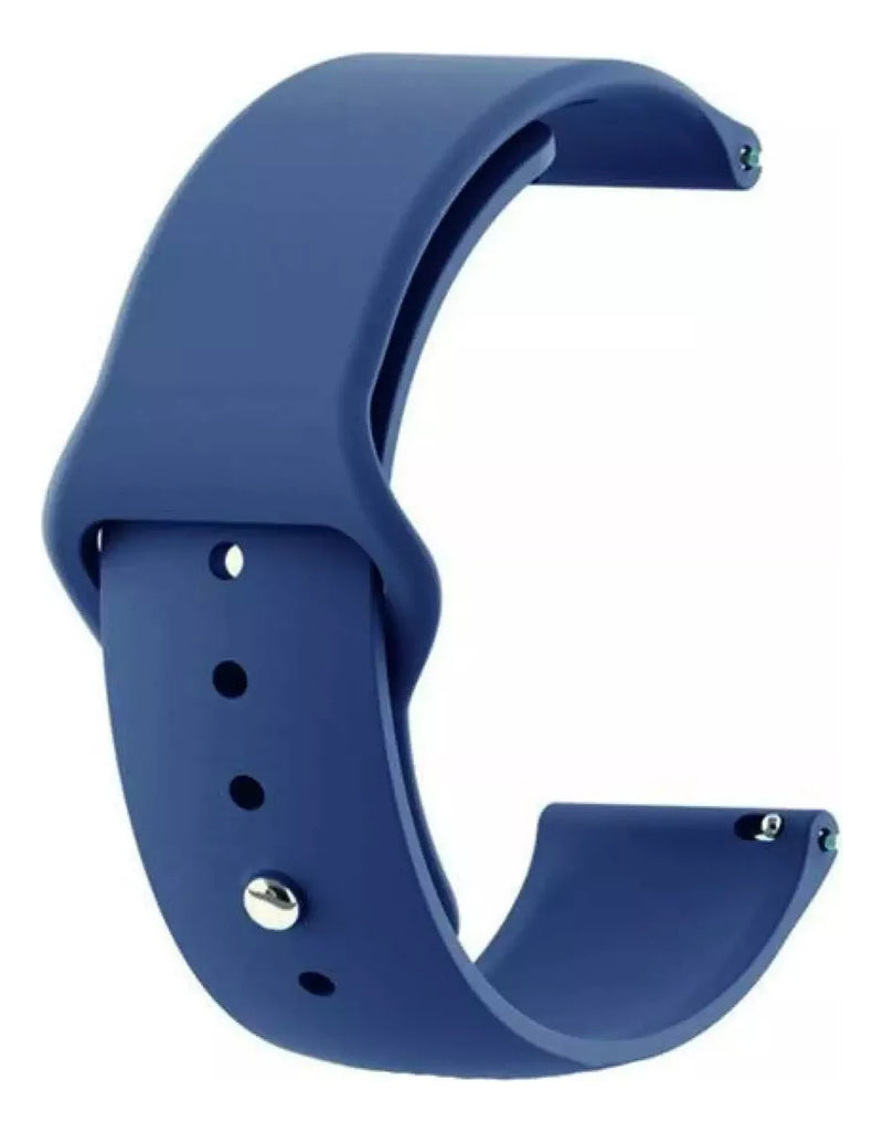 Pulseira Borracha 20mm Amazfit Gts 2 3 4 Mini Galaxy Active Cor Verde Largura 20 mm